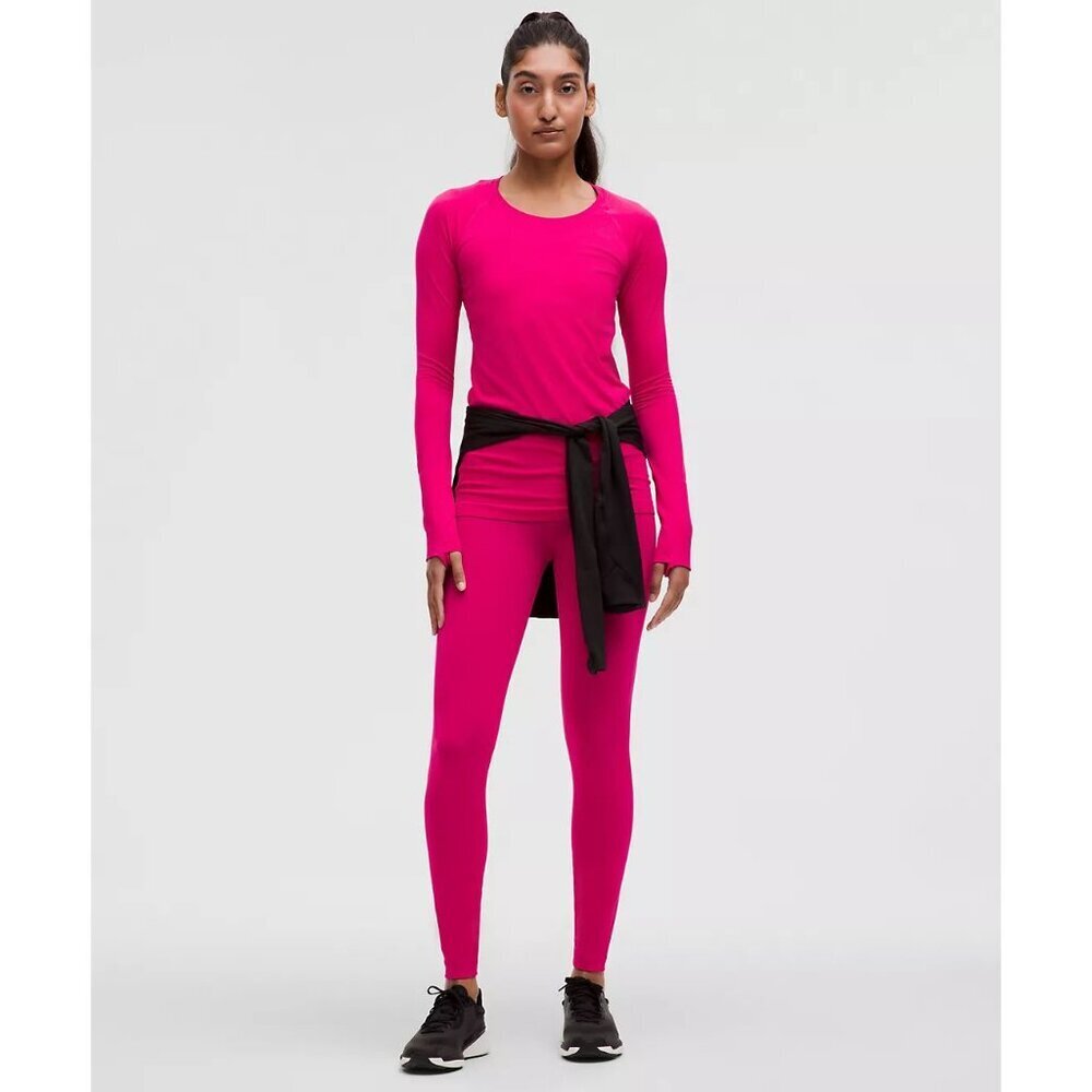 Swiftly Tech Long-Sleeve Shirt 2.0 Hip Length - Passionate - Picture 4 of 4